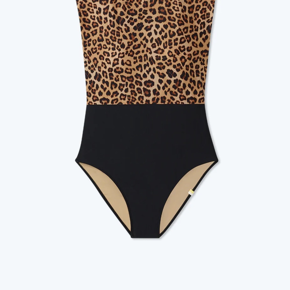 Summersalt Leopard and Black Women's One Piece